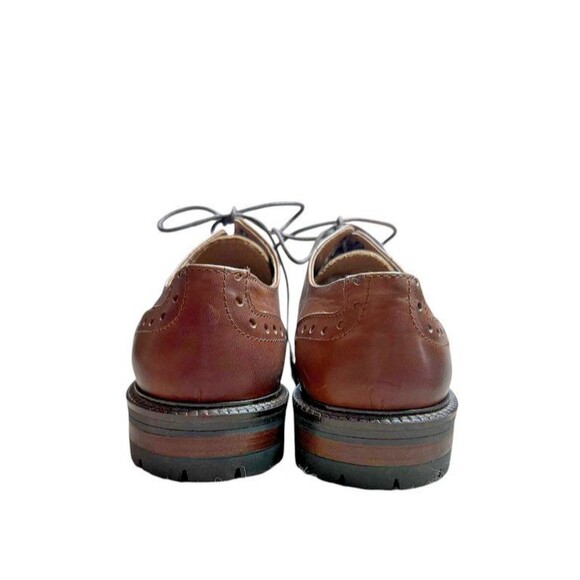 Handmade Italian Shoes Mens Size 41 Brogue Dress Made in Italy Classic - Oxford - Picture 10 of 10